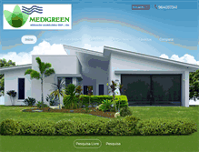 Tablet Screenshot of medigreen.net